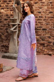 Farasha Seraya Embroidered Lawn Unstitched 3Pc Suit D-03 FLOREN