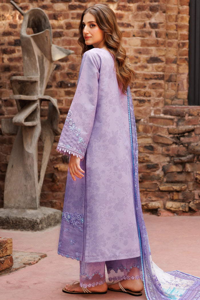 Farasha Seraya Embroidered Lawn Unstitched 3Pc Suit D-03 FLOREN