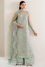 Farasha Luxury Formal Embroidered Net Unstitched 3Pc Suit - Florenca