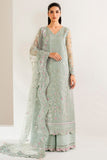 Farasha Luxury Formal Embroidered Net Unstitched 3Pc Suit - Florenca