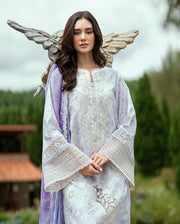 Roheenaz Reverie Embroidered Lawn Unstitched 3Pc Suit RNZ2508B Florin