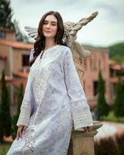 Roheenaz Reverie Embroidered Lawn Unstitched 3Pc Suit RNZ2508B Florin