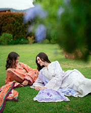 Roheenaz Reverie Embroidered Lawn Unstitched 3Pc Suit RNZ2508B Florin