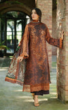 Asifa & Nabeel Meraki Embroidered Viscose Unstitched 3Pc Suit - Forest Calm