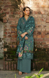 Asifa & Nabeel Meraki Embroidered Viscose Unstitched 3Pc Suit - Frosted Petals