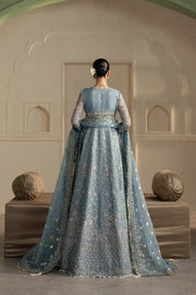 Ayzel Pehli Nazar Embroidered Organza Unstitched 3Pc Suit AZW-25-V1-05 FURSAT