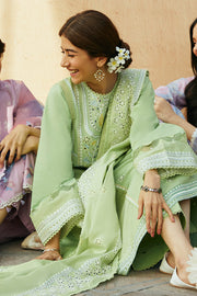 Cross Stitch Premium Embroidered Lawn Unstitched 3Pc Suit D-08 Garden Grace