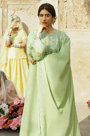 Cross Stitch Premium Embroidered Lawn Unstitched 3Pc Suit D-08 Garden Grace