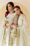 Alizeh Fashion Rang e Mehr Embroidered Net 3Pc Suit D-07 GHAZAL