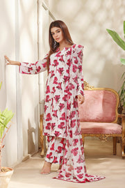 Feathers Premium Printed Lawn Unstitched 3Pc Suit GIANNA-FT113