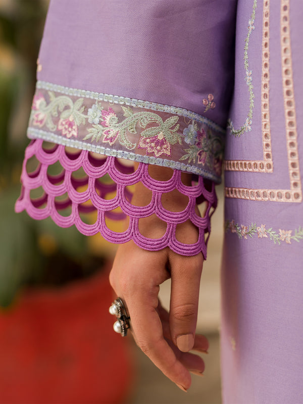 Wisteria by Roheenaz Embroidered Lawn Unstitched 3Pc Suit RUNSS23027B
