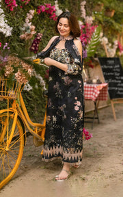 Asifa & Nabeel Gulkari Embroidered Lawn Unstitched 3Pc Suit GKL-02 Meadow Breeze