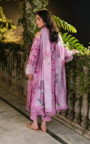 Asifa & Nabeel Gulkari Embroidered Lawn Unstitched 3Pc Suit GKL-10 Dawn Petals