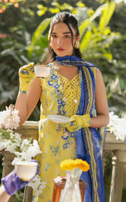 Asifa & Nabeel Gulkari Embroidered Lawn Unstitched 3Pc Suit GKL-15 Sunlit Breeze