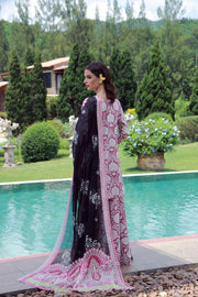 Feathers Premium Printed Lawn Unstitched 3Pc Suit GLOVIX-FT538