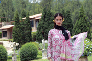 Feathers Premium Printed Lawn Unstitched 3Pc Suit GLOVIX-FT538