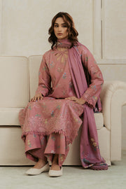 Ayzel Amore Embroidered Unstitched Lawn 3Pc Suit - GRACE