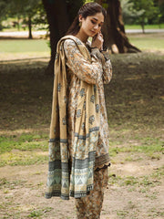 Rang by Motifz Digital Printed Khaddar Unstitched 3Pc Suit 4347-GRANITE