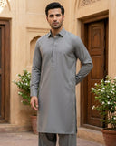 Imagination by Dynasty Fabrics Men's Unstitched Blended Suit - Grey