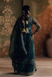 Zarposh Jahanara Festive Embroidered Organza Unstitched 3Pc Suit - GULEEN