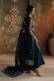 Zarposh Jahanara Festive Embroidered Organza Unstitched 3Pc Suit - GULEEN