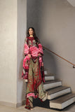 Feathers Whisper Winds Unstitched Printed Lawn 3Pc Suit GULROOH-FT490