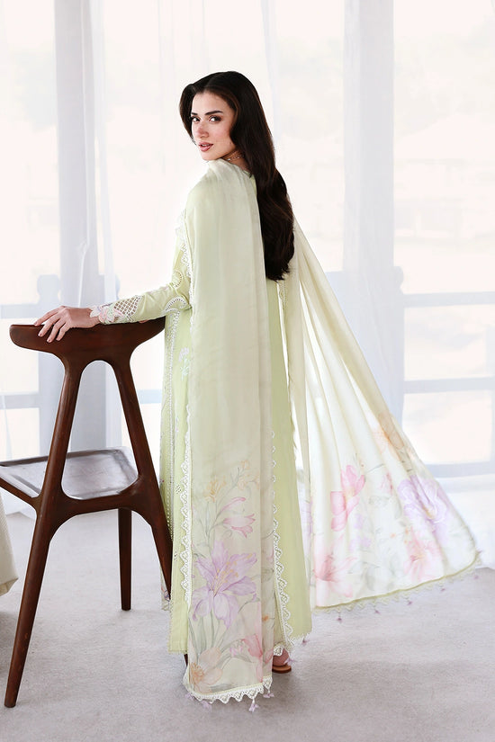 AZURE Luxury Eid Lawn Unstitched Embroidered 3Pc Suit - Garden Muse
