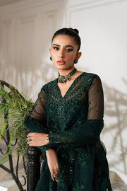 Azzal Mishri Festive Embroidered Organza Unstitched 3Pc Suit M-05 Ghazal
