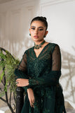 Azzal Mishri Festive Embroidered Organza Unstitched 3Pc Suit M-05 Ghazal