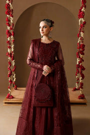 AF-HM-4022-Gulab Embroidered Chiffon