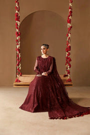AF-HM-4022-Gulab Embroidered Chiffon
