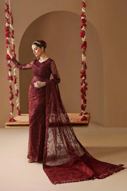 AF-HM-4022-Gulab Embroidered Chiffon