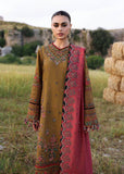 Hussain Rehar Embroidered Khaddar Unstitched 3Pc Suit - Gitiara