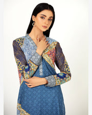Dhanak by Noorangi Unstitched Printed Lawn 2Pc Suit - Glory
