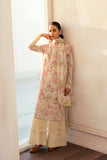 Afrozeh Daybreak Embroidered Lawn Unstitched 3Pc Suit - GLOW STREAKED