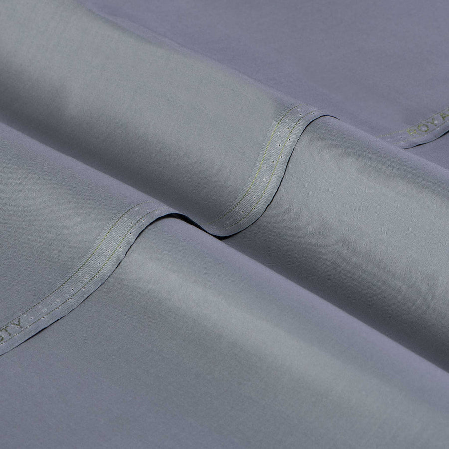 Royal Gold by Dynasty Fabrics Men's Unstitched Cotton Suit - Grey