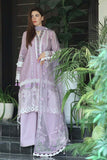 Saad Shaikh Lamour Embroidered Luxury Lawn Unstitched 3Pc Suit D-03 AZURA