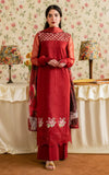 Asifa & Nabeel Meraki Vintage Embroidered Lawn Unstitched 3Pc Suit MVL25-20 Gulaal