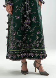 Hussain Rehar Embroidered Khaddar Unstitched 3Pc Suit - Gulbasi