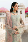 Ramsha Luxury Wedding Handmade Embroidered Net 3 Piece Suit H-302