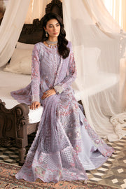 Ramsha Luxury Wedding Handmade Embroidered Organza 3 Piece Suit H-305