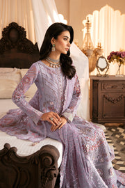 Ramsha Luxury Wedding Handmade Embroidered Organza 3 Piece Suit H-305