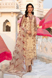 Ramsha Luxury Wedding Handmade Embroidered Net 3 Piece Suit H-308