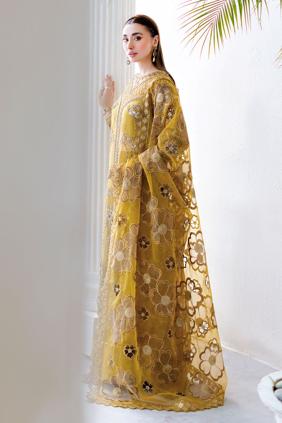 Ramsha Luxury Wedding Formals Unstitched Embroidered 3Pc Suit H-506