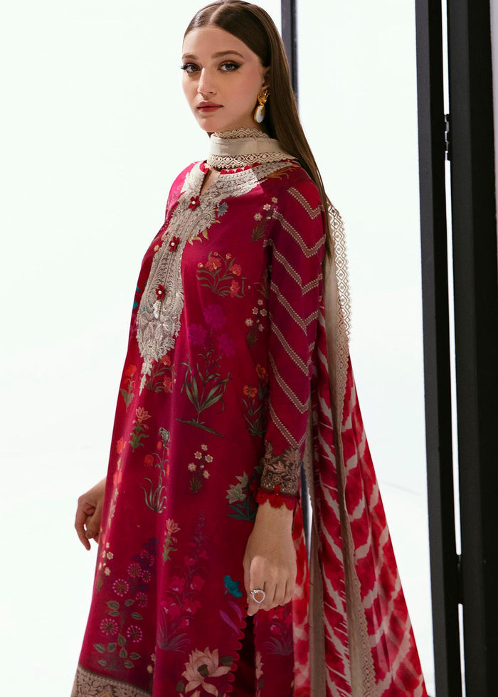 Sana Safinaz Mahay Embroidered Lawn Unstitched 3Pc Suit H231-001A-Cl