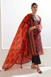 Sana Safinaz Mahay Embroidered Lawn Unstitched 3Pc Suit H231-002A-CG
