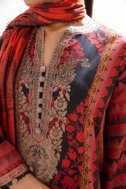 Sana Safinaz Mahay Embroidered Lawn Unstitched 3Pc Suit H231-002A-CG