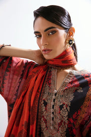 Sana Safinaz Mahay Embroidered Lawn Unstitched 3Pc Suit H231-002A-CG