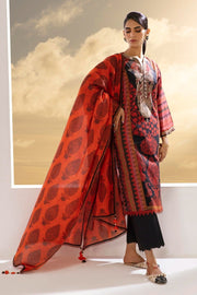 Sana Safinaz Mahay Embroidered Lawn Unstitched 3Pc Suit H231-002A-CG