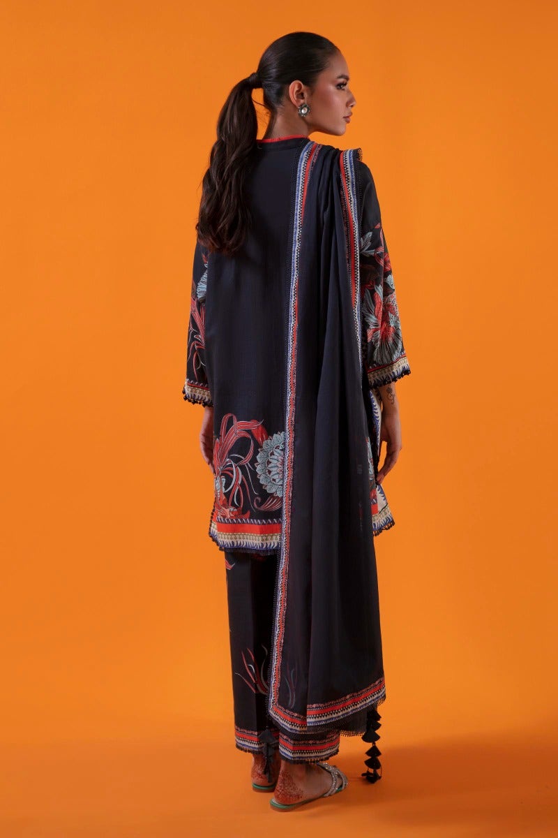 Sana Safinaz Mahay Printed Lawn Unstitched 3Pc Suit H231-006A-AG